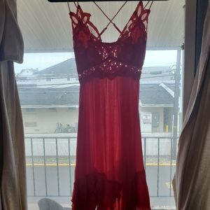 Free People Adella slip dress